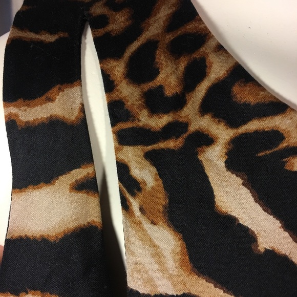 INC Animal Print Dress SZ 10 - Picture 2 of 4